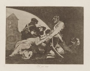 Neither Do These, Plate 11 from the Series The Disasters of War