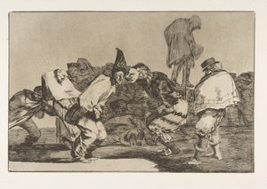 Carnival Folly, ca. 1816-23 Published 1864 (Plate 14 from the Disparates)