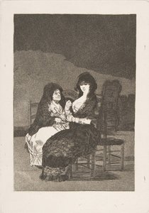 Plate 15 from Los Caprichos: Pretty Advice, 1799