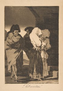 Poor Little Girls! (Plate 22 from Los Caprichos)