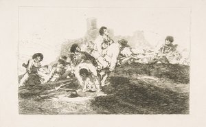 Plate 24 from The Disasters of War: They Can Still Be of Use
