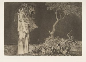 Folly of Fear, Plate 2 from the Disparates