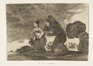 Plate 45 from The Disasters of War: And t..., 1810 published 1863