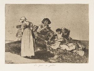 Plate 55 from The Disasters of War: The by Francisco de Goya