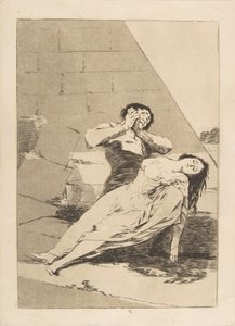 Plate 9 from Los Caprichos: Tantalus Tantalo