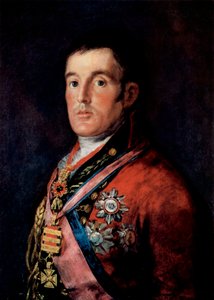 Portrait of Field Marshal Arthur Wellesley, 1st Duke of Wellington, c1814 by Francisco de Goya
