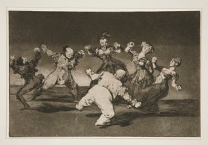 If Marion Will Dance, then She Has To Take the Consequences (pl. 12 from the series Los proverbios)