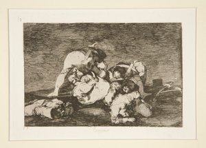 Nor [Do These] Either, pl. 10 from the series The Disasters of War
