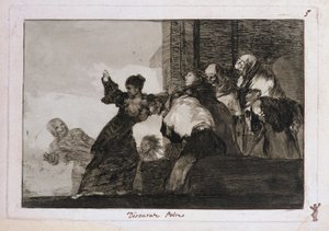 Poor Disparate, Proverb 11 by Francisco Jose de Goya y Lucientes