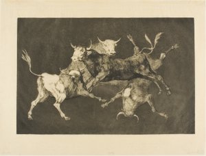 Fool’s Folly, from Disparates by Francisco Jose de Goya y Lucientes