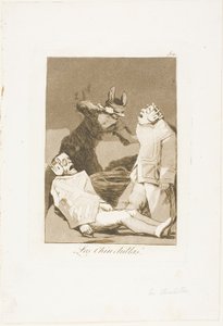 The Chinchillas, plate 50 from Los Caprichos