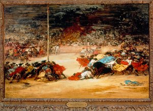 The Bullfight by Francisco Jose de Goya y Lucientes