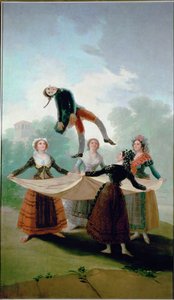 The Straw Manikin, Cartoon for a Tapestry by Francisco Jose de Goya y Lucientes