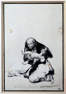 The wrong woman Anthropophagy Scene, a witch has a child