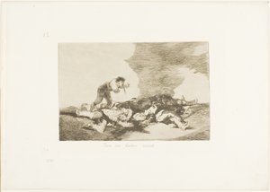 This is What You Were Born For, Plate Twelve from The Disasters of War