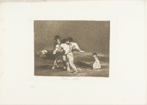 Unhappy Mother!, plate 50 from The Disasters of War
