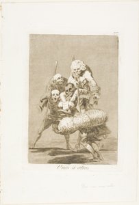 What One Does to Another, plate 77 from Los Caprichos