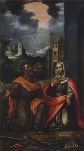 Saint Joachim and Saint Anne by Francisco Pacheco