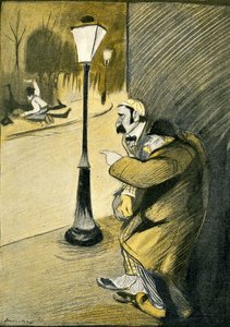 Two Englishmen witness a stabbing in France, 1903