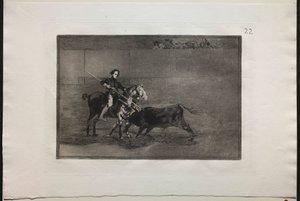 Bullfights: Manly Courage of the Celebrated Pajuelera in the Ring at Saragosa, 1876