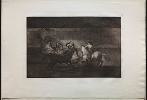Bullfights: The Death of Pepe Illo (3rd Composition), 1876
