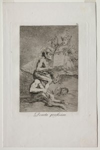Devout Profession by Francisco de Goya