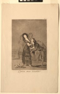 Caprichos: Which of Them is the More Overcome by Francisco de Goya