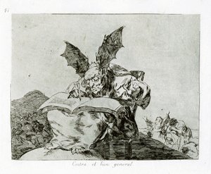 Against the Common Good. Plate 71 from The Disasters of War, 1810-1820