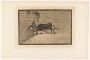 Death of Pepe-Hillo in the Arena of Madrid
