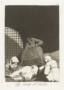 Overcome by Sleep by Francisco de Goya