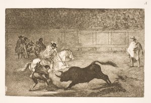 A Spanish Rider Breaking Short Spears with the Help of His Seconds
