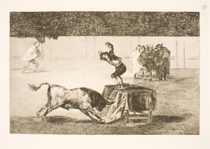 Another Mad Action (by Martincho) in the Same Arena (in Saragossa) by Francisco de Goya