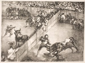 The Division of the Place [Bullfight in a Divided Arena]