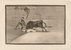 The Unlucky Death of Pepe Illo in the Ring at Madrid