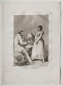 Eighty Caprices: It is Better to be Lazy by Francisco de Goya