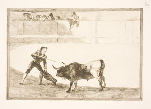 Pedro Romero kills the lame bull