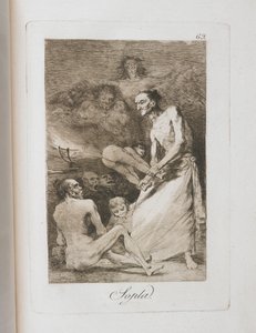 Plate from Los Caprichos