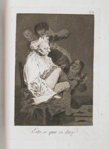 Plate from Los Caprichos, 1797-1798