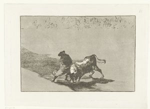 Bullfighter in an Arena