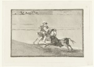 Bullfighter in an Arena