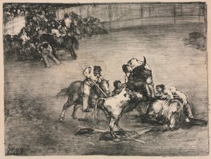 The Bulls of Bordeaux: Picador Caught by a Bull