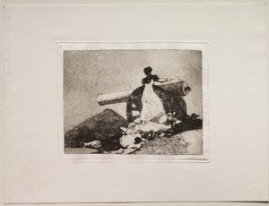 The Horrors of War: What Courage! by Francisco de Goya
