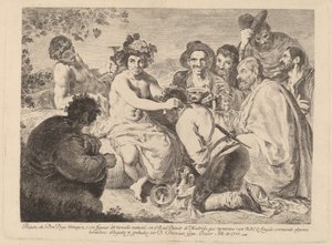 Bacchus by Francisco de Goya after Diego Velázquez