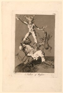 Up and Down by Francisco de Goya y Lucientes