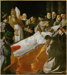 The Exposition of the Body of Saint Bonaventura by Francisco de Zurbaran