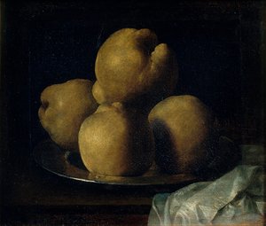 Still Life with Dish of Quince