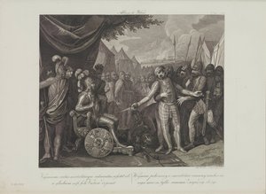 Wichmann II the Younger surrenders to Mieszko I of Poland by Franciszek Smuglewicz