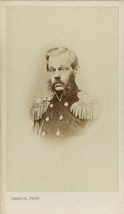 Portrait of Count Dmitry Alekseyevich Milyutin 1816-1912 by Franck