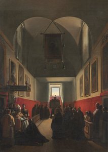 Homage to a Bishop by Francois Marius Granet