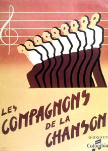 The Companions of the Song by Francois-emile Popineau